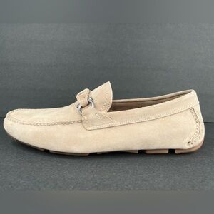 Salvatore Ferragamo Stuart Suede Gancini Horsebit Loafers Size US 7.5 - EU 41.5